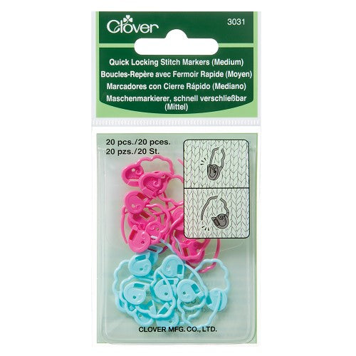 20 Marqueurs de mailles – Clover
