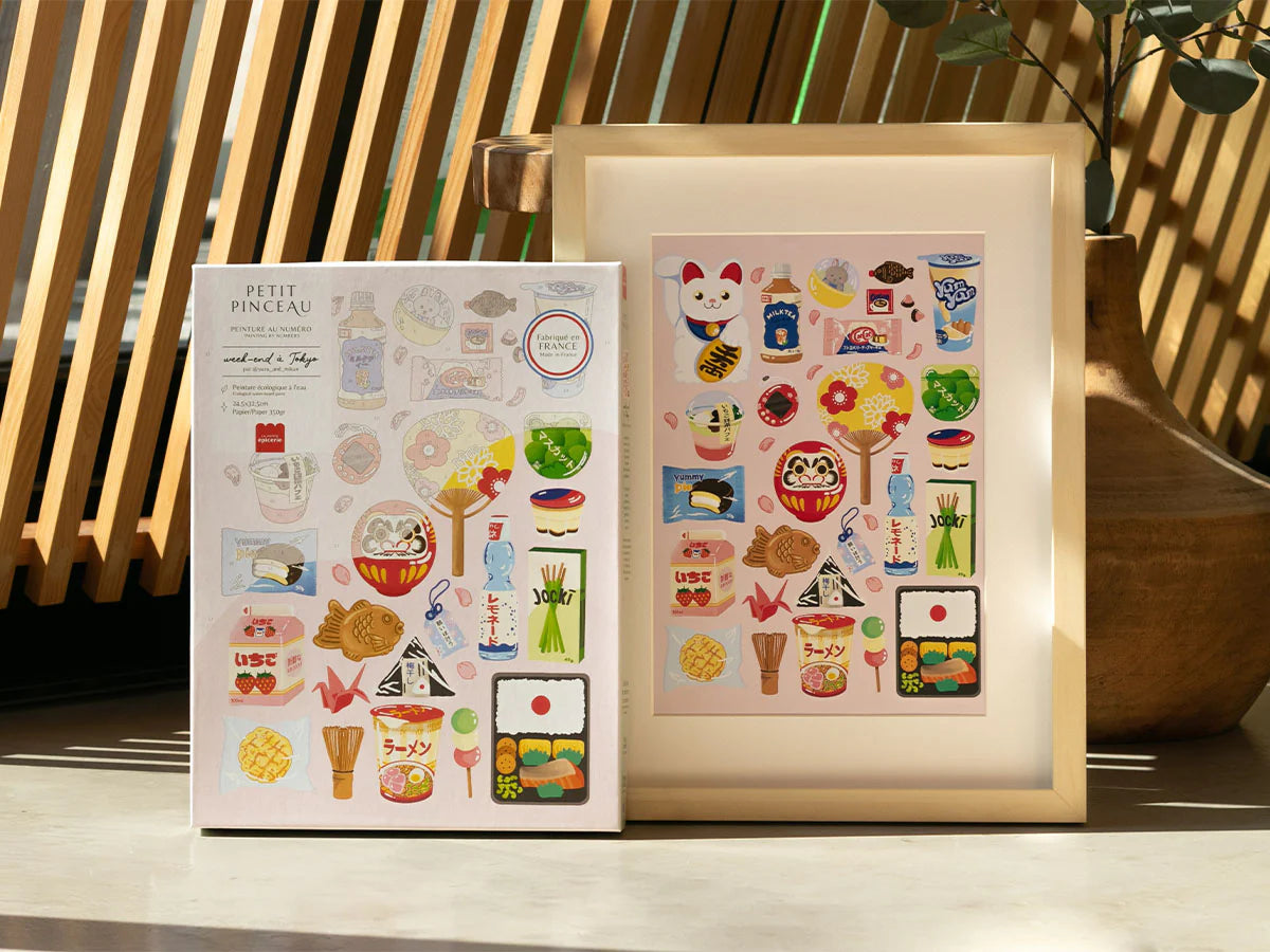 Coffret peinture au numéro - Barcelona