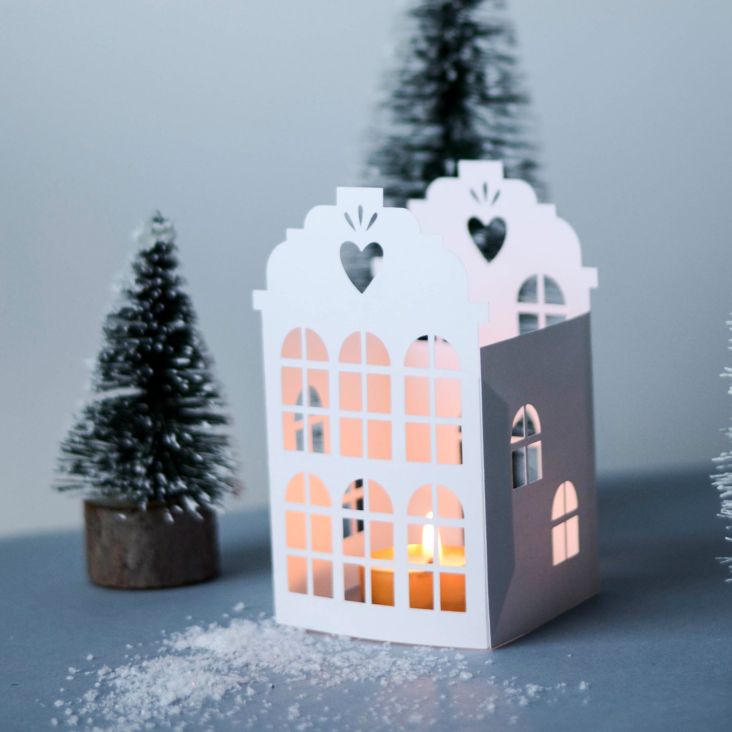 Mes photophores et cartes en kirigami