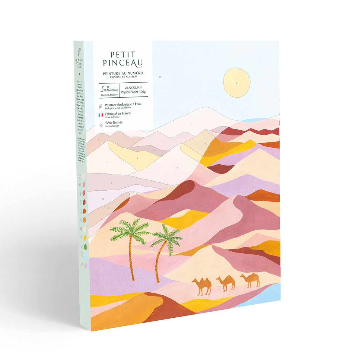 Coffret peinture au numéro - Sahara