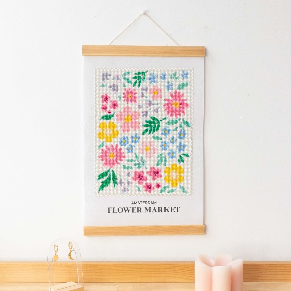 Kit Deco - Ma broderie Diamond Painting - Flower Market