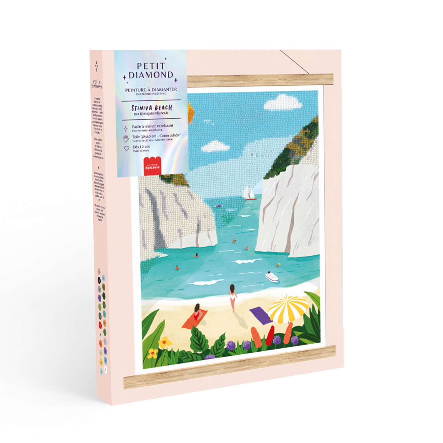 Coffret peinture à diamanter - Stiniva Beach