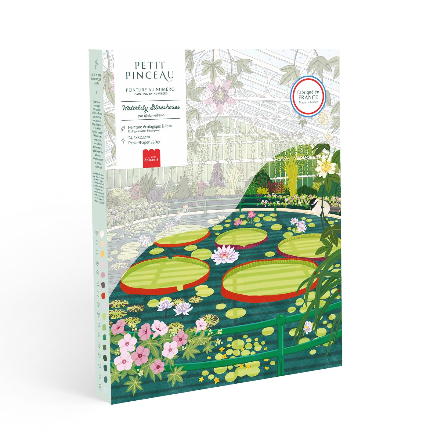 Coffret peinture au numéro - Waterlily