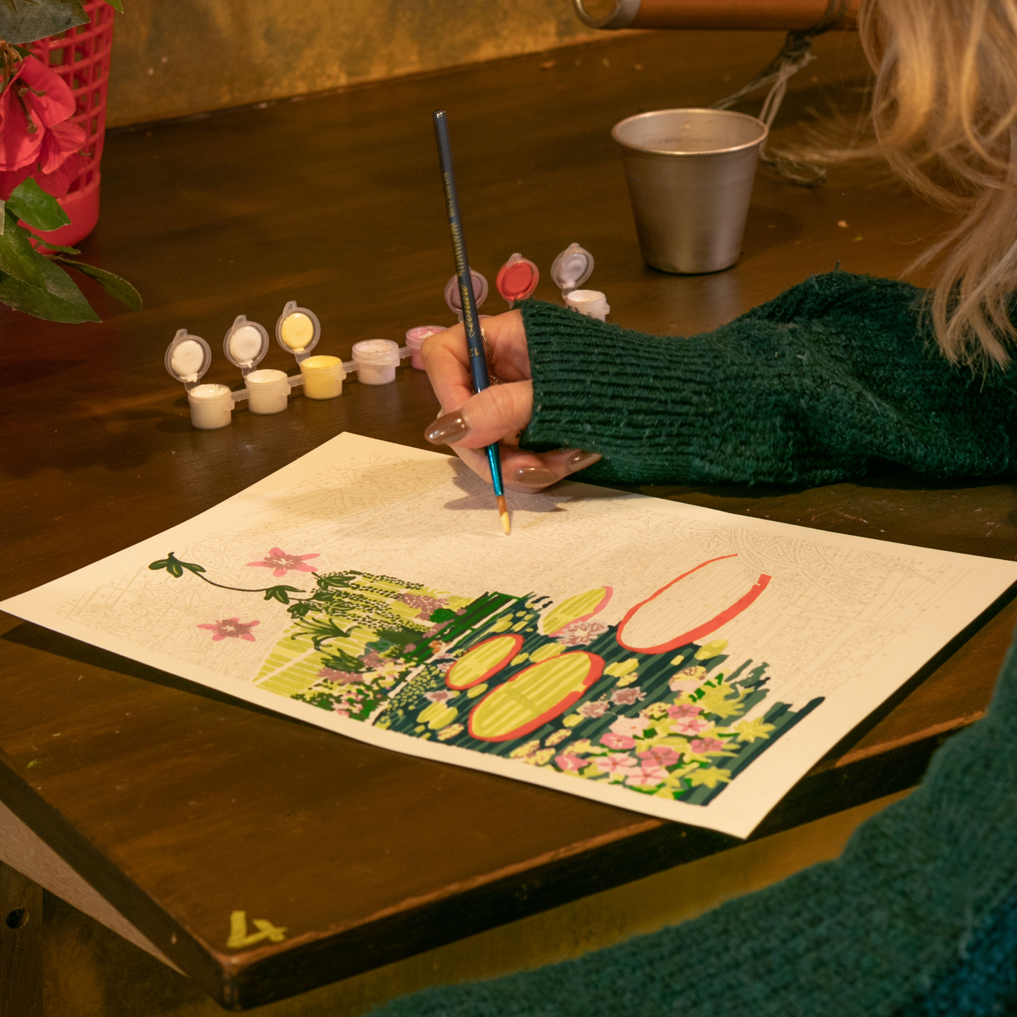Coffret peinture au numéro - Waterlily
