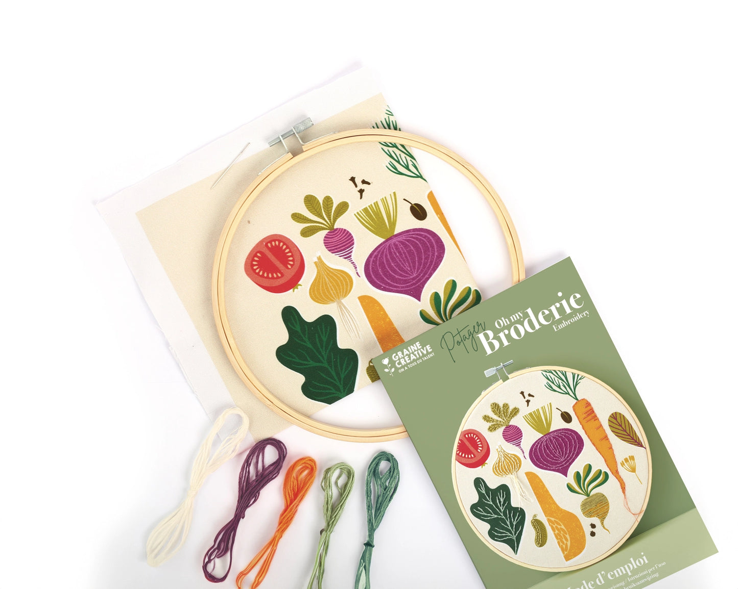 Kit Broderie - Potager