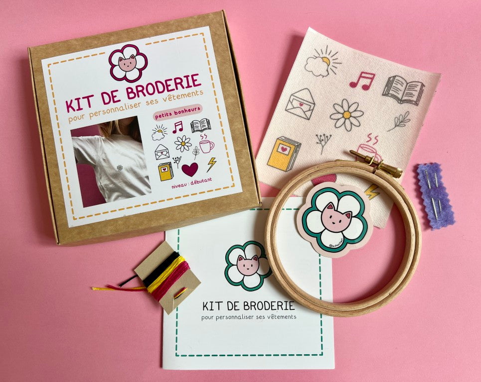 Kit Broderie – Petits bonheurs