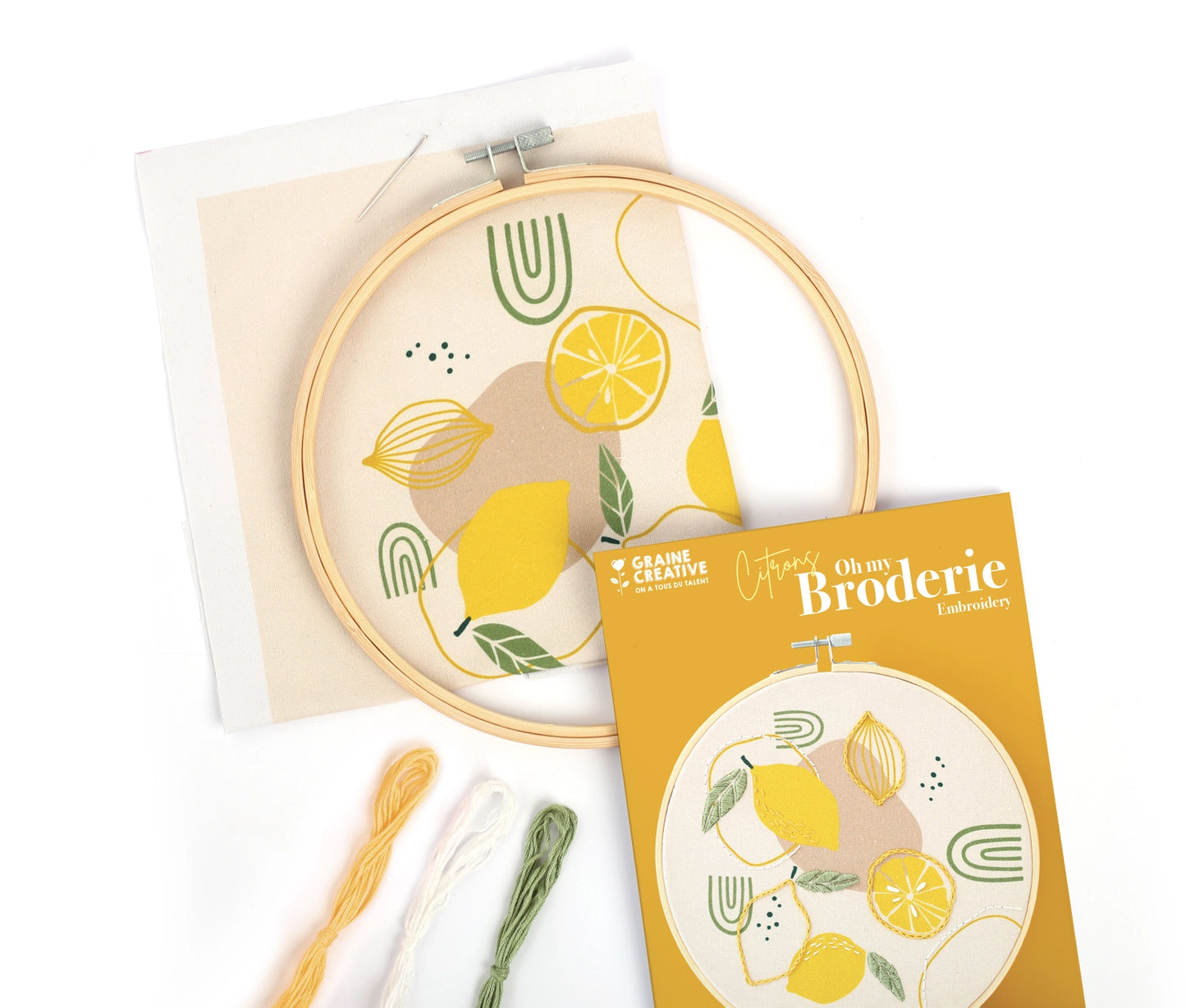 Kit Broderie - Citron
