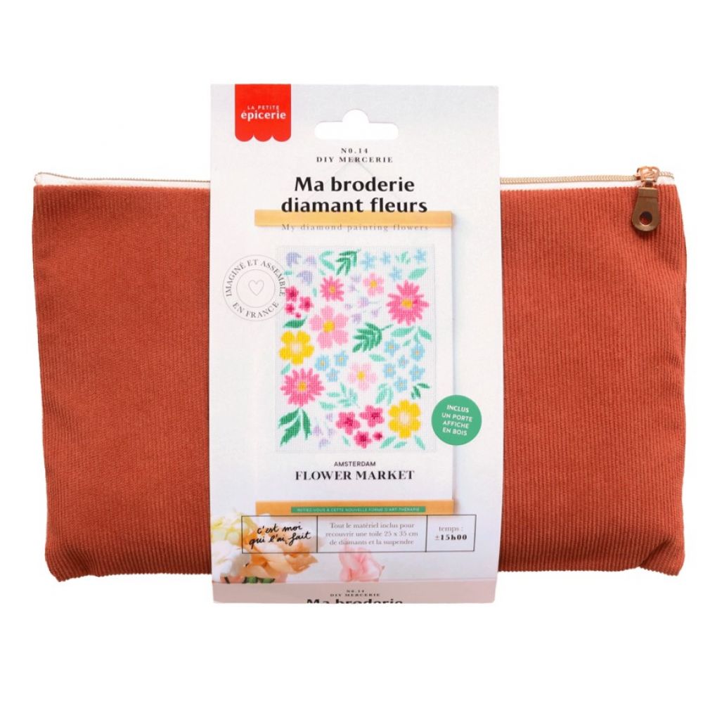 Kit Deco - Ma broderie Diamond Painting - Flower Market