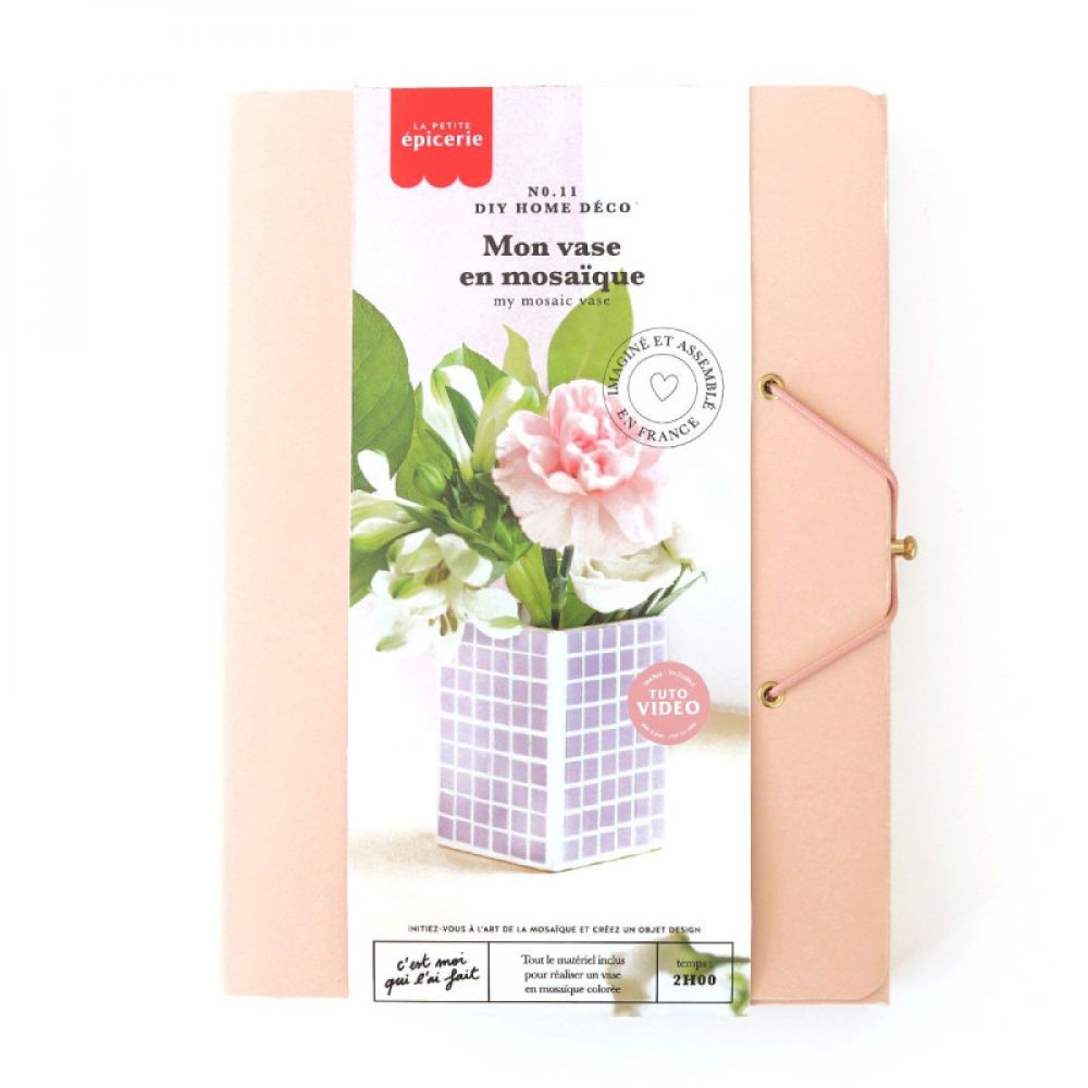 Kit Deco - Mon vase en mosaïque