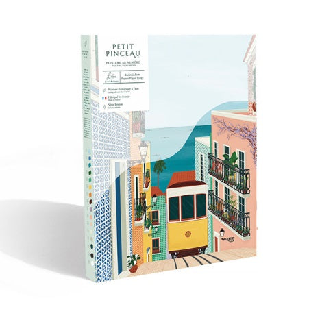 Coffret peinture au numéro - Lisbon Tram