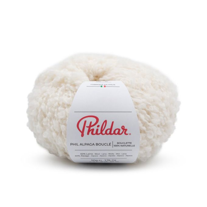 Pelote Phil Alpaga bouclé 100g