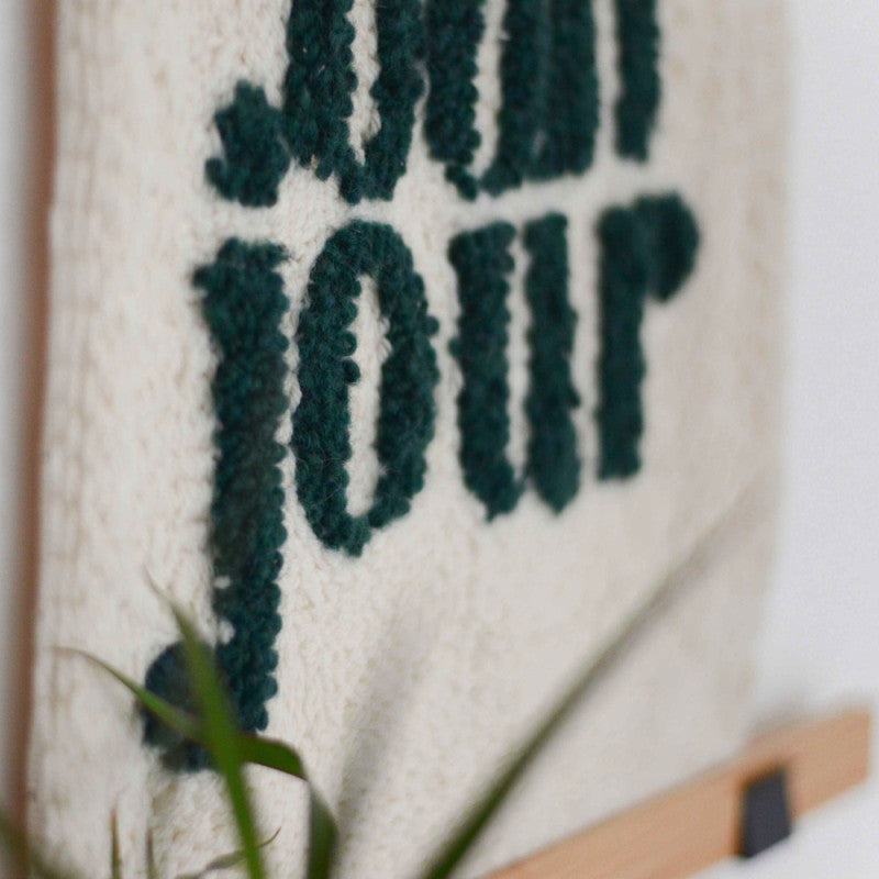 Kit Deco - Mon kit Punch Needle Bonjour
