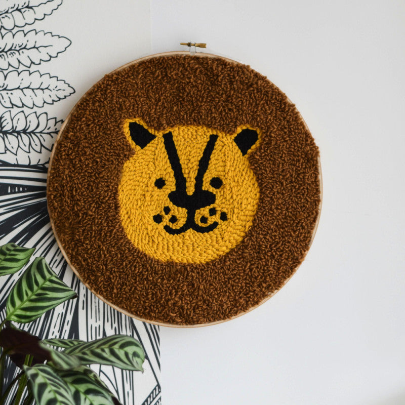 Kit Deco - Mon kit Punch Needle Lion