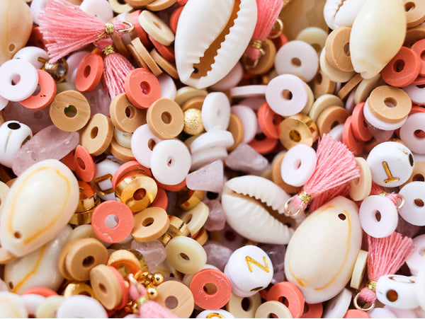 Mélange de perles Heishi