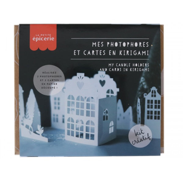 Mes photophores et cartes en kirigami