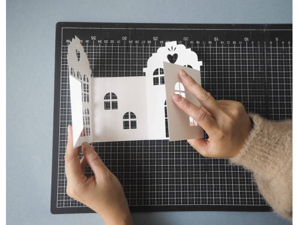 Mes photophores et cartes en kirigami