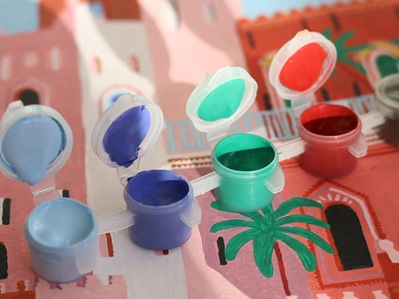 Coffret peinture au numéro - Morocco