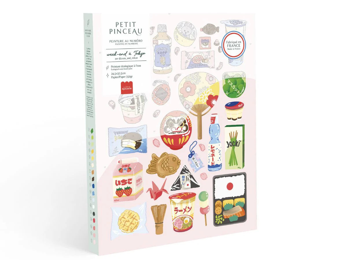 Coffret peinture au numéro - Week-end à Tokyo