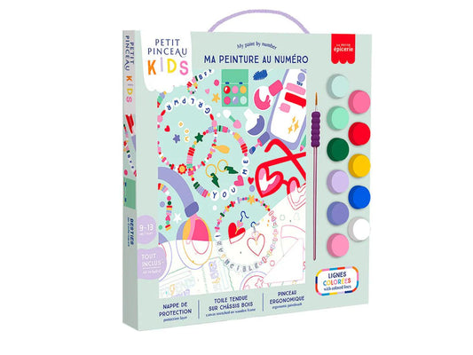 Coffret peinture au numéro KIDS - Besties