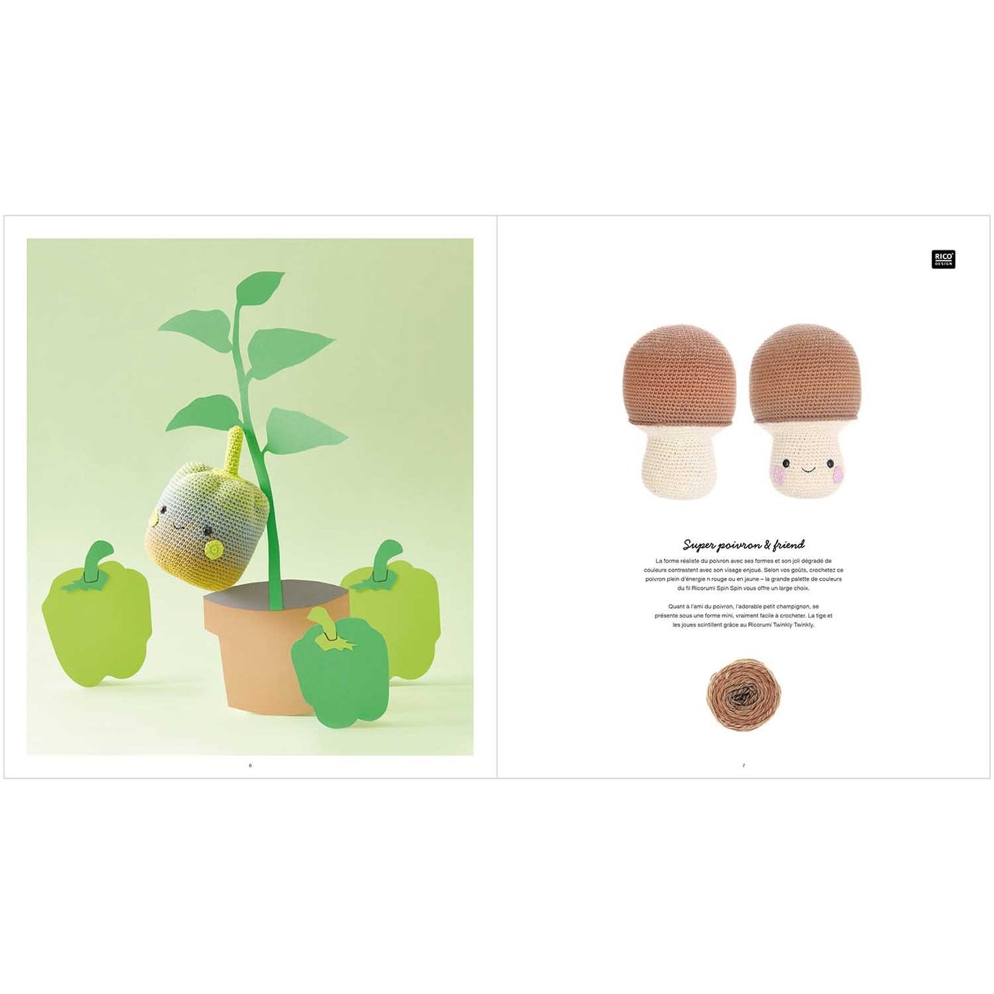 Livre Ricorumi Fresh Friends