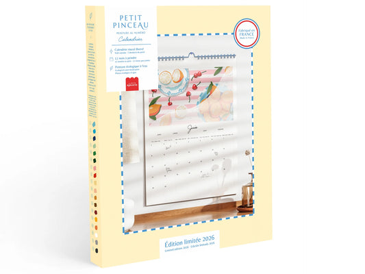 Coffret peinture au numéro - Calendrier 2026