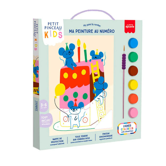 Coffret peinture au numéro KIDS - Yummy