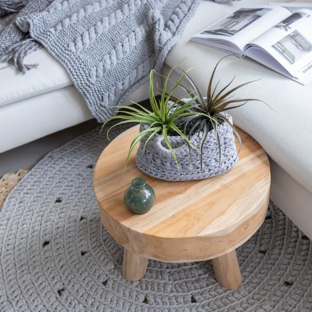 Kit Crochet Panière grise - Hooked