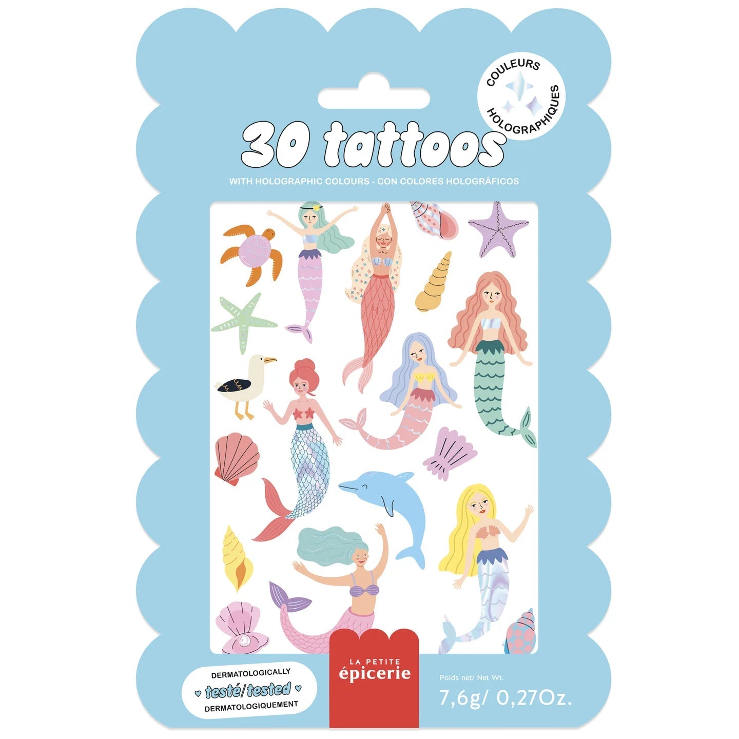 Pochette de tatouages - Sirènes