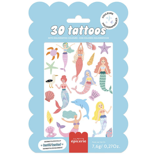 Pochette de tatouages - Sirènes