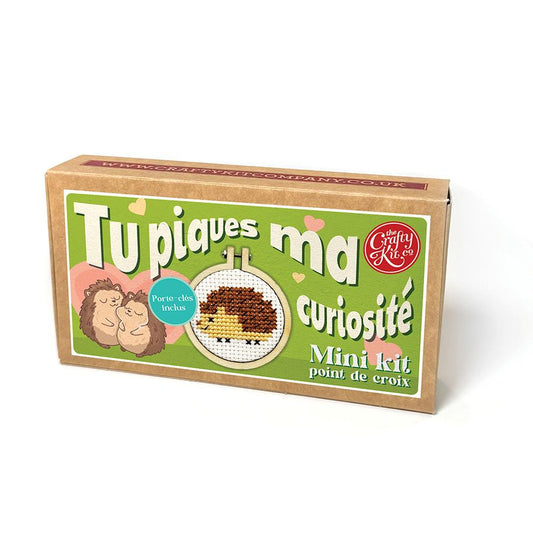 Mini kit point de croix – Tu piques ma curiosité