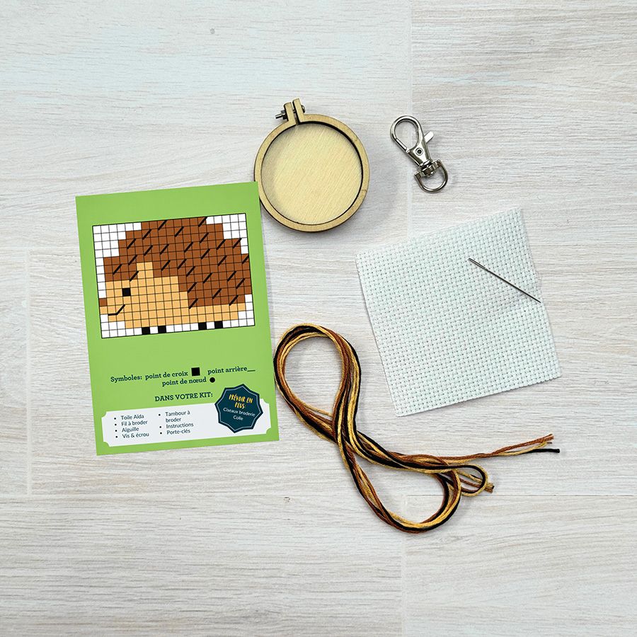 Mini kit point de croix – Tu piques ma curiosité