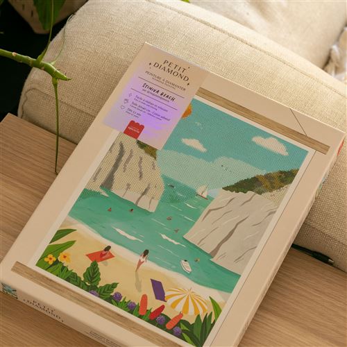 Coffret peinture à diamanter - Stiniva Beach