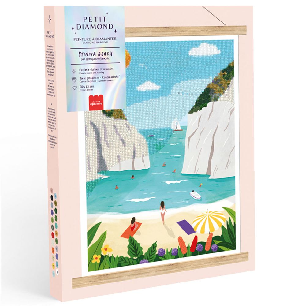 Coffret peinture à diamanter - Stiniva Beach