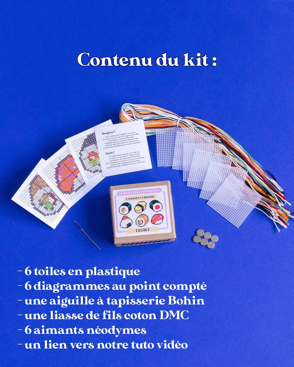 Kit Magnets Canevas - Nineties - Canevas Fatal