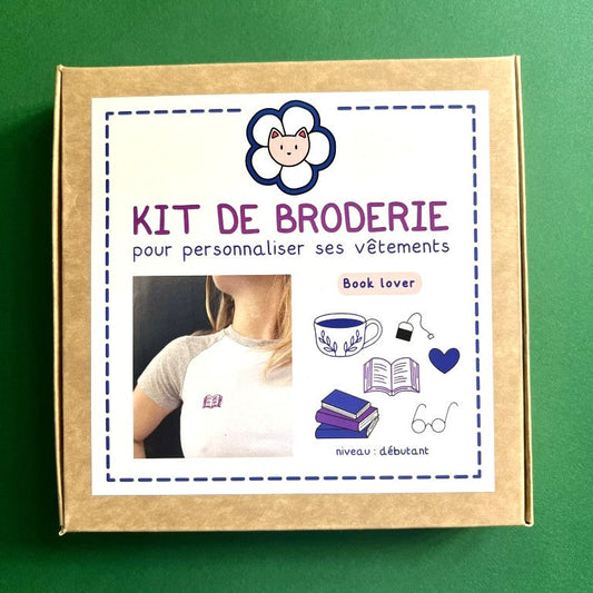 Kit Broderie – Book Lover