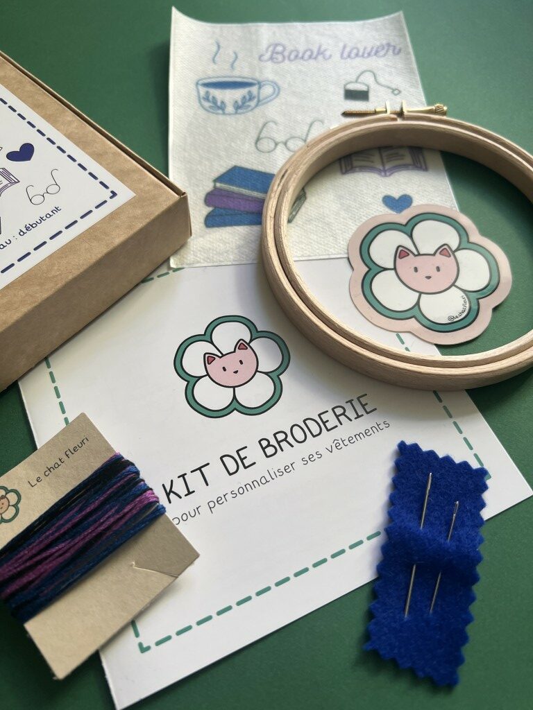 Kit Broderie – Book Lover