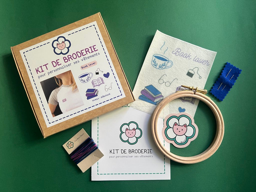 Kit Broderie – Book Lover