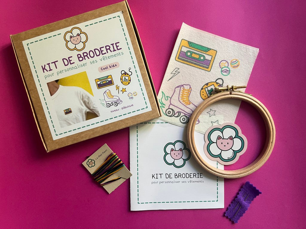 Kit Broderie - Cool Kids