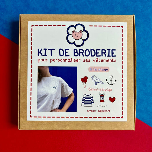 Kit Broderie – À la plage