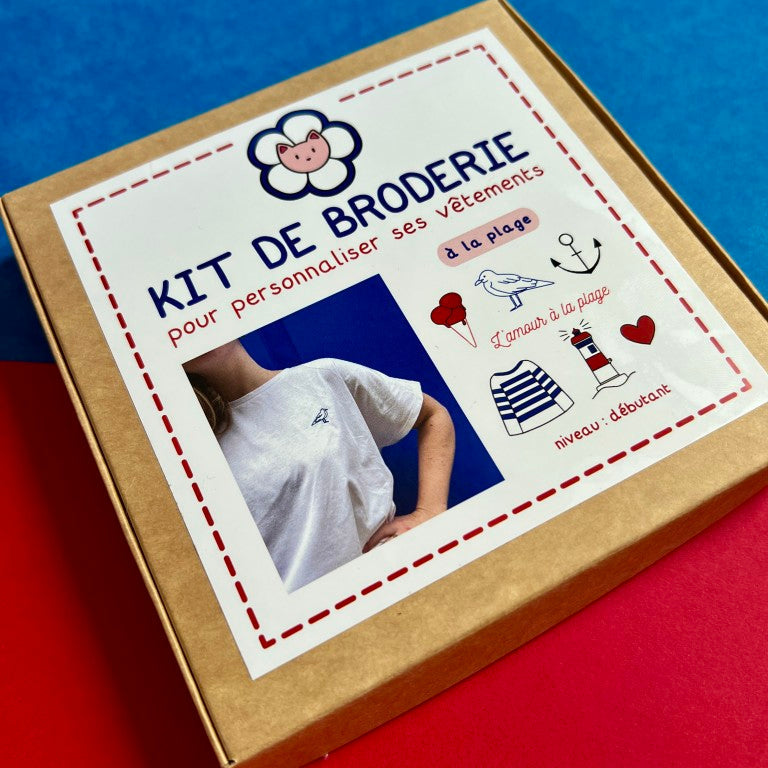 Kit Broderie – À la plage