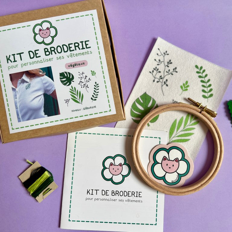 Kit Broderie - Végétaux