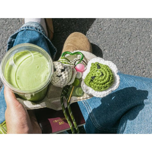 Kit Accessoires - Crochet Bag Charms - Matcha Club