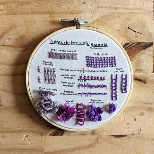 Kit Broderie - Points expert