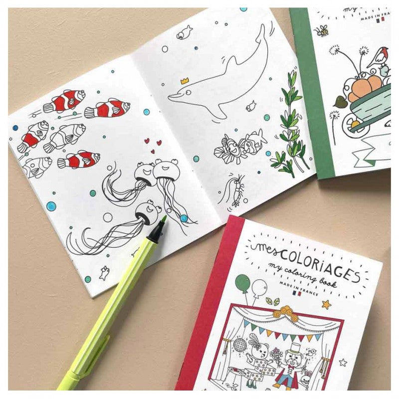 Carnet de coloriage