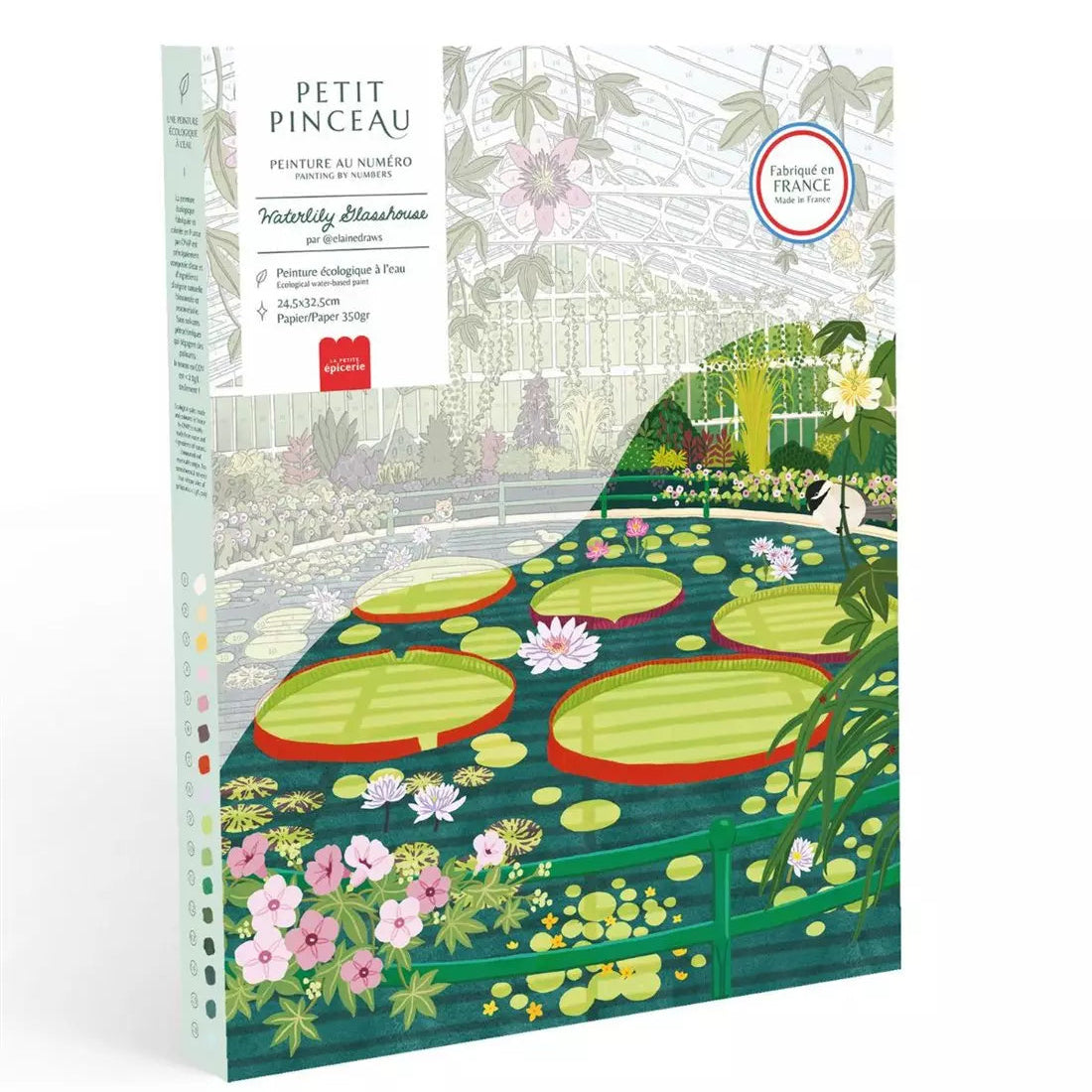 Coffret peinture au numéro - Waterlily