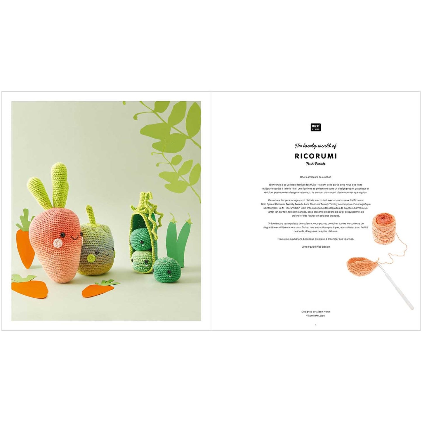 Livre Ricorumi Fresh Friends