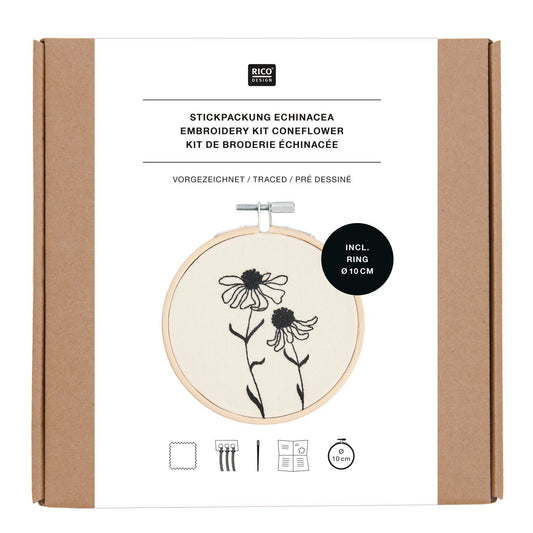 Kit de Broderie - Echinacée