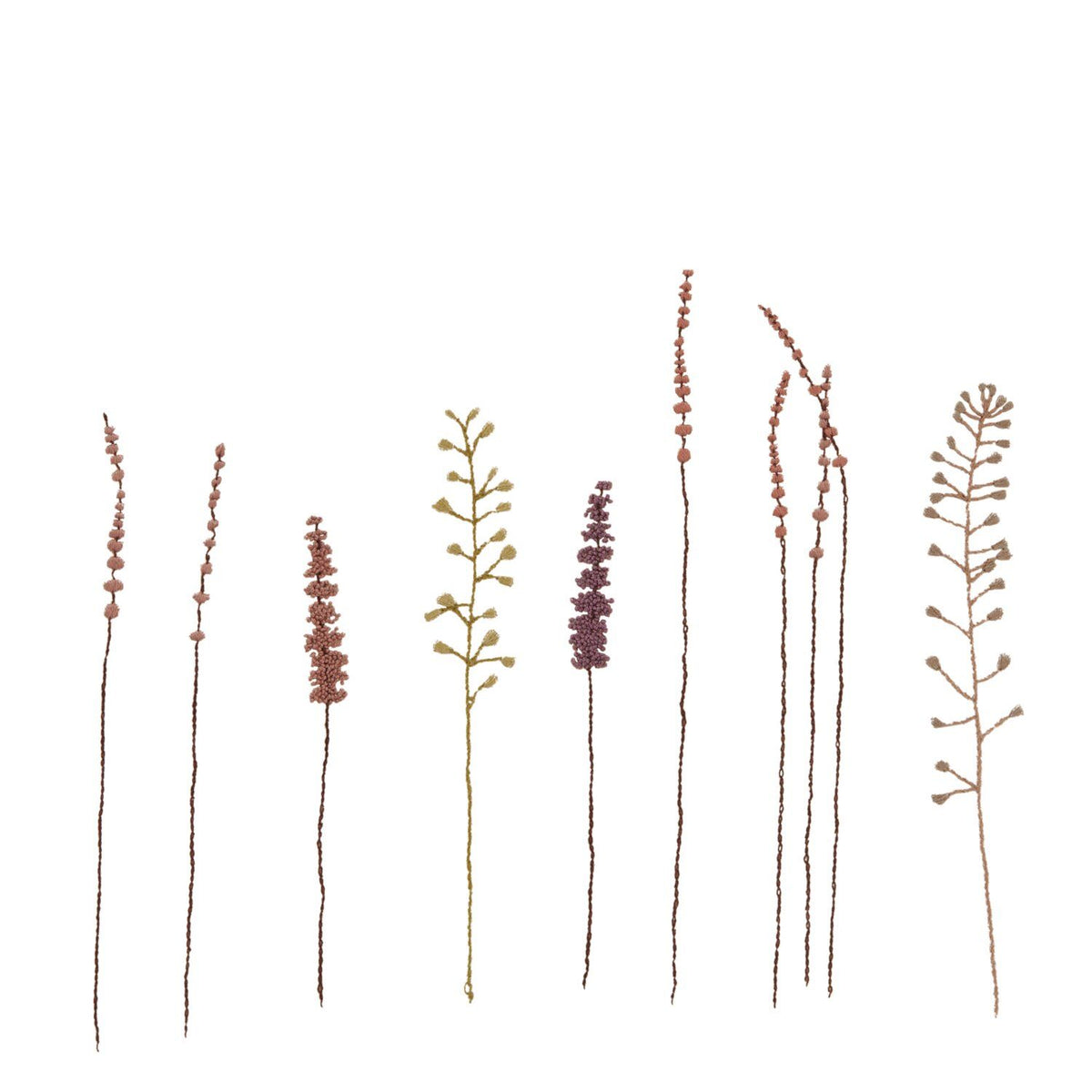 Kit de Broderie - Stick and stich - Herbes XL