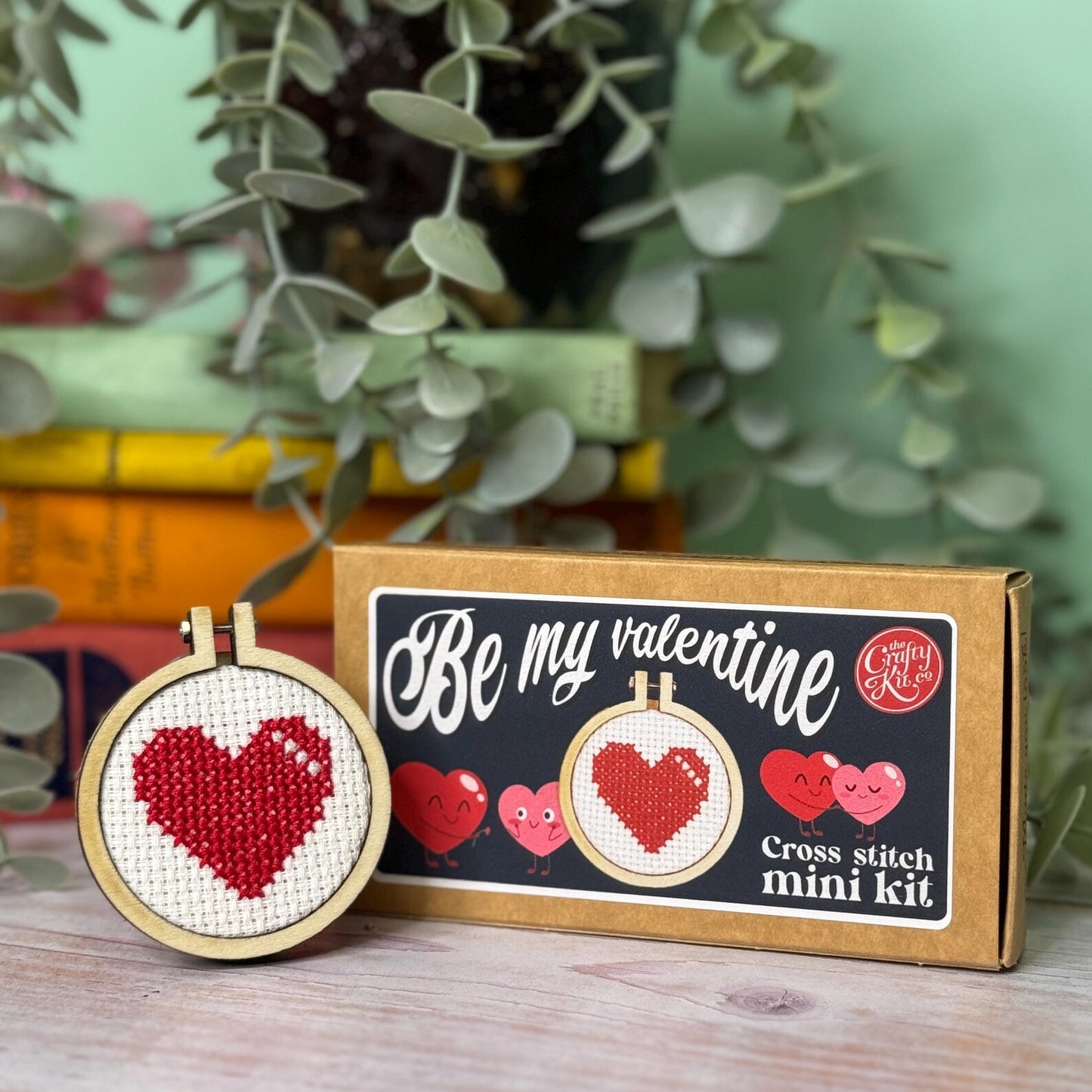 Mini kit point de croix – Be my Valentine