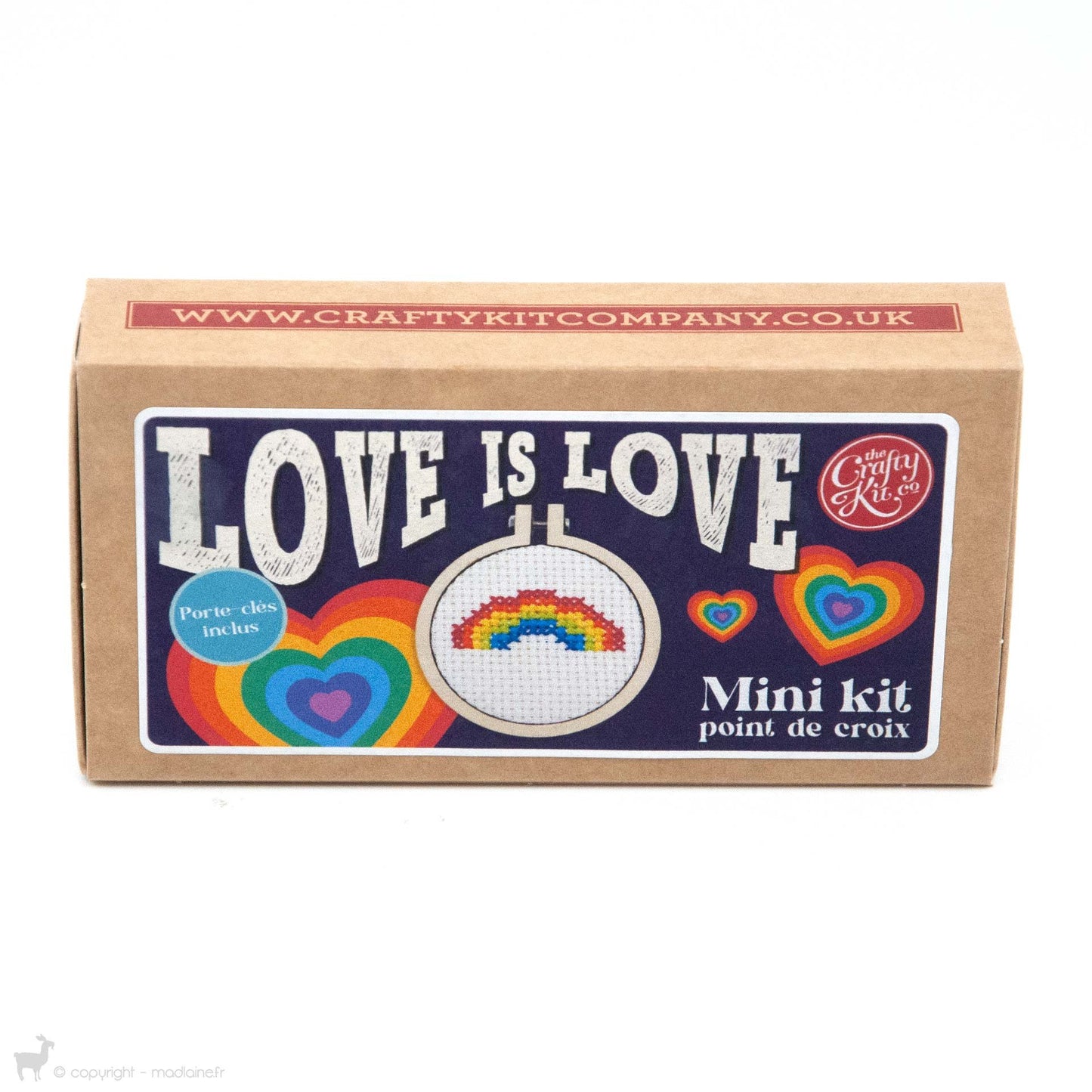 Mini kit point de croix – Love is Love